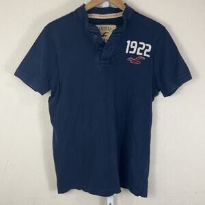 Vintage Hollister California Mens XL Polo Shirt Y2K Surf Solid Maroon 2000s Y2K